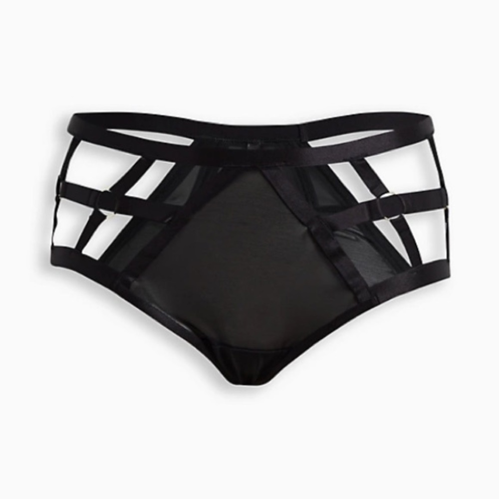 TORRID NWT CUT OUT STRAPPY LONGLINE BRA & PANTY - Picture 7 of 9